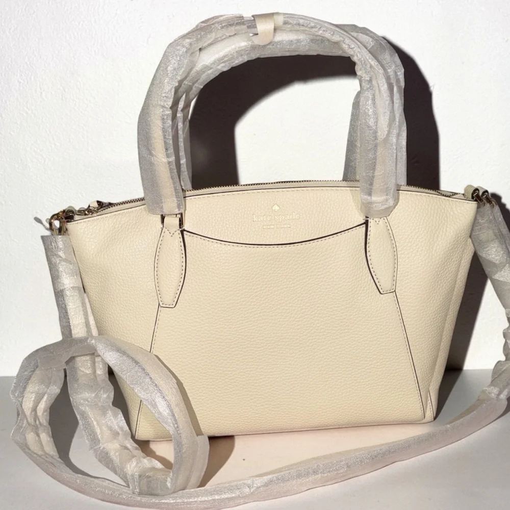 NWT Kate Spade New York MONICA SATCHEL in Butter Glaze